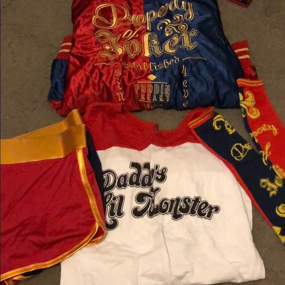 Full set Harley Quinn costume